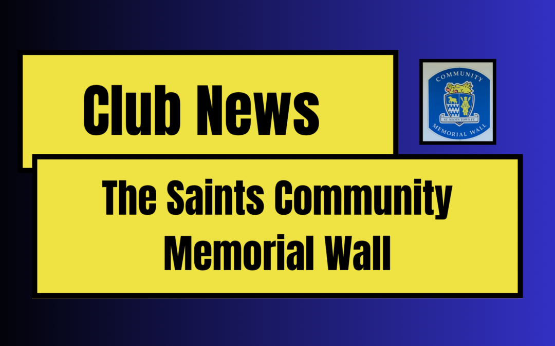 The Saints Community Memorial Wall