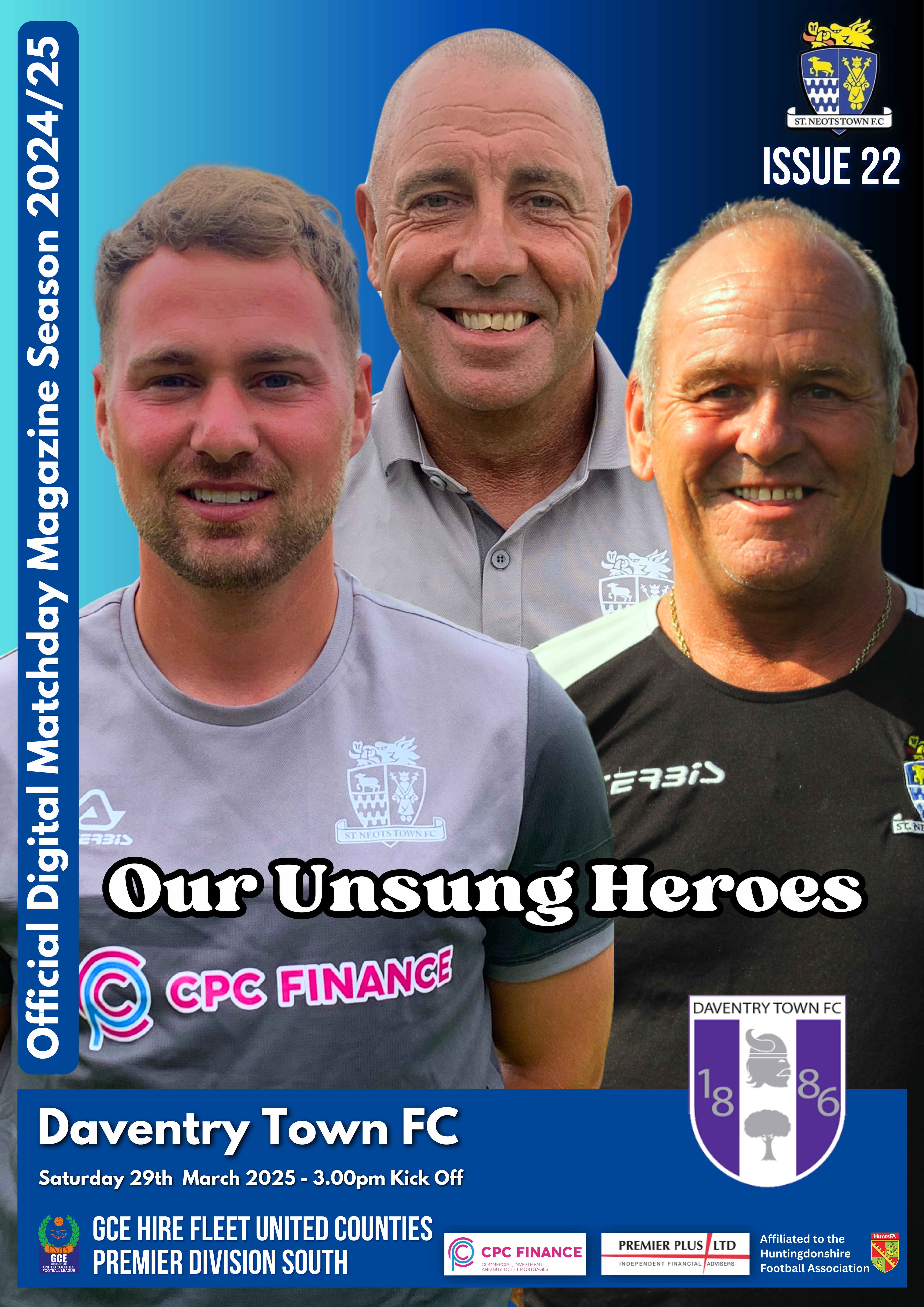Season 2024/25 – Issue Twenty-Two – Daventry Town