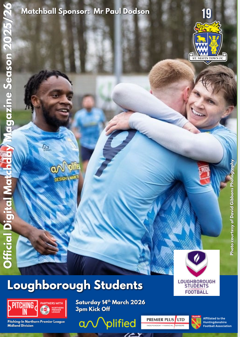 Season 2025/26 – Issue Nineteen – Loughborough Students – (NPL Midland Division)